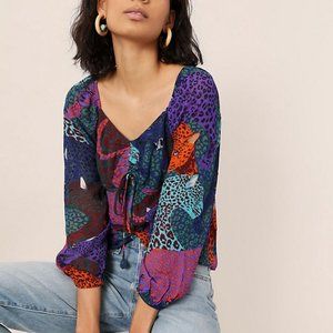 Anthropologie Katarina Farm Rio Top XS